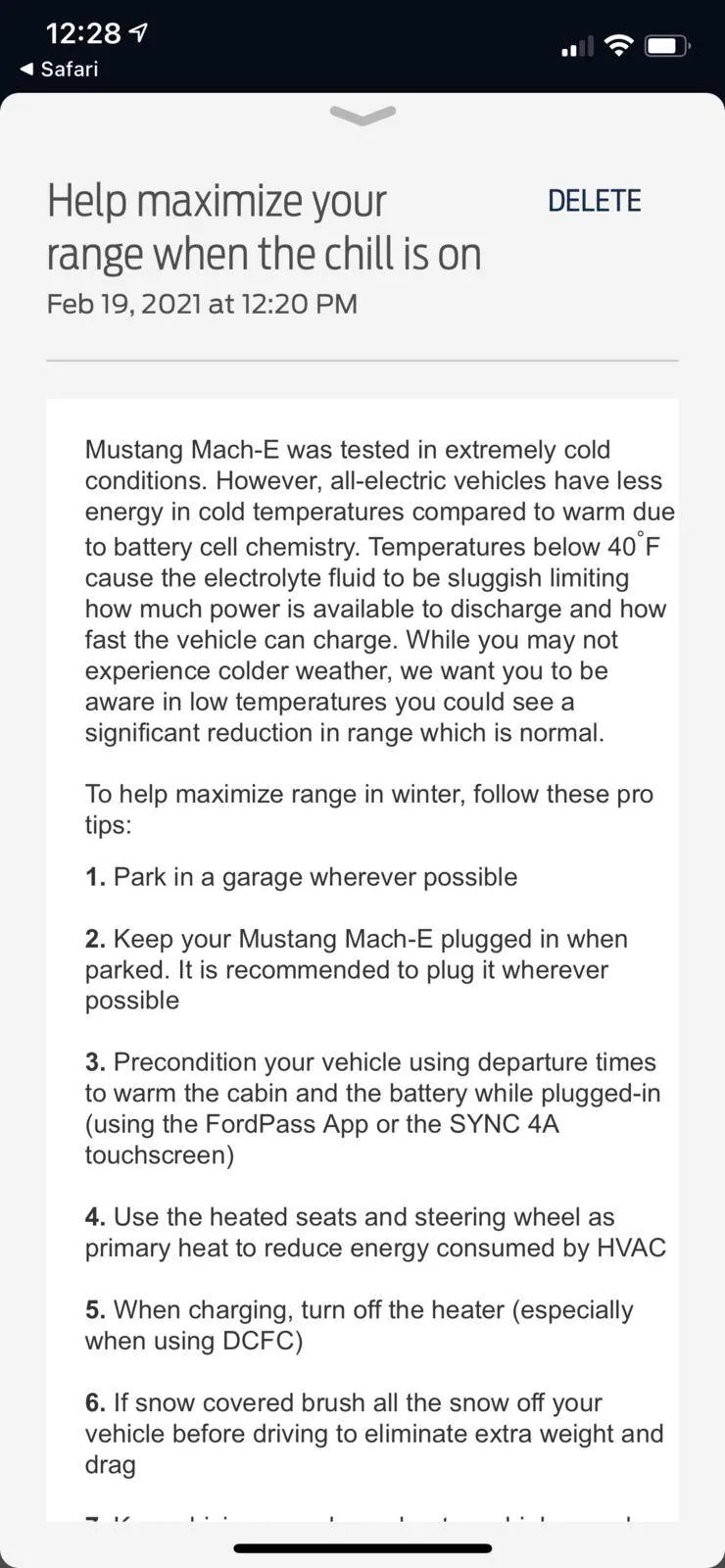 Ford Mustang Mach-E Marlin's Dead Low Voltage Battery (LVB) -- Followed by Stuck in Park A2A6F344-A22F-4C1A-B96F-52BBBAAE2FAF