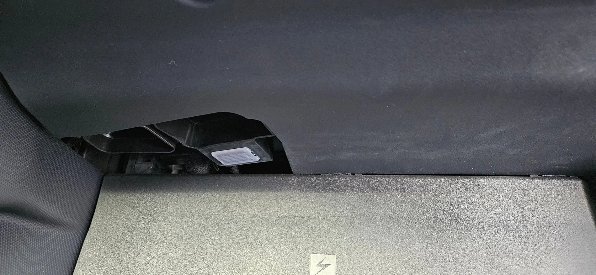 Ford Mustang Mach-E How to open Body Control Module Fuse Box 20260201_103537