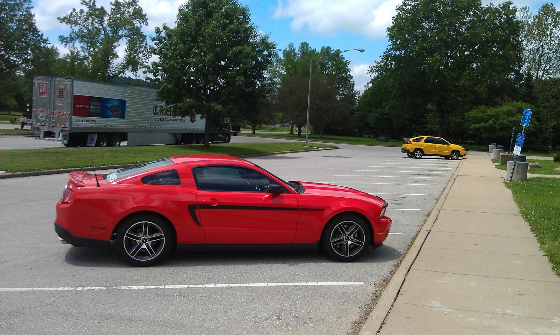 Ford Mustang Mach-E RACE RED Mach-E Photos IMAG0049