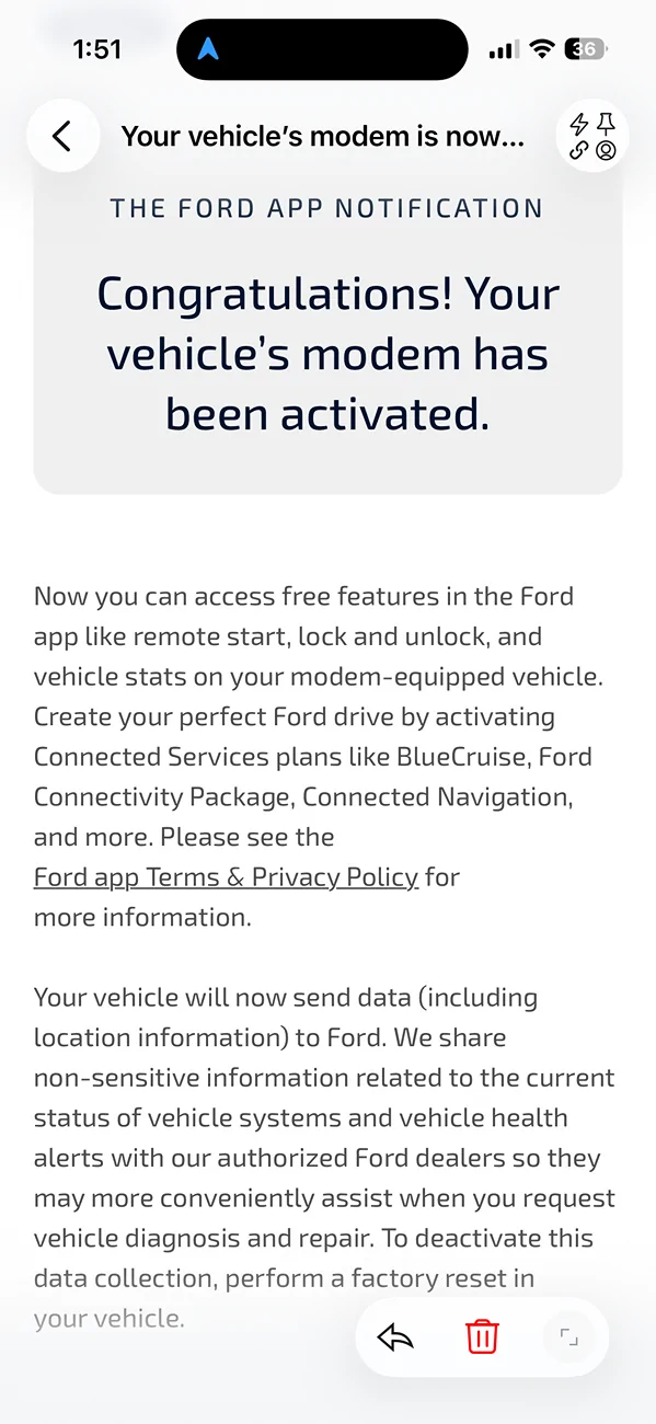 Ford Mustang Mach-E 2025 Premium - Data Sharing Stopped after OTA IMG_1171
