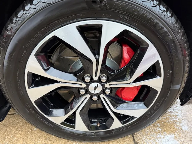 Ford Mustang Mach-E Changing brakes and rotors on my 2023 Premium AWD with PowerStop K8805 brake kit from RockAuto 2023 Mach E premium Danielle front wheel 2-15-2026