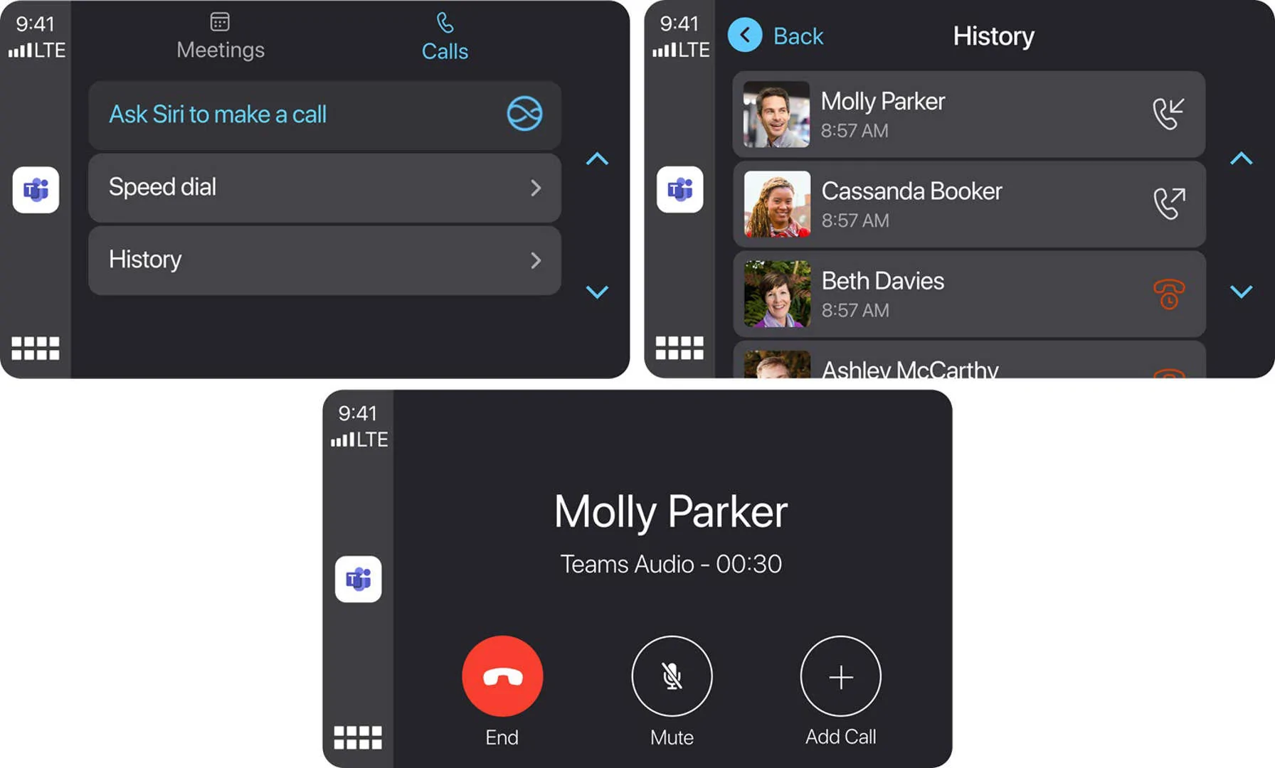 Ford Mustang Mach-E Carplay vs Android Auto on MS Teams App / Voice Assistant IMG_0395