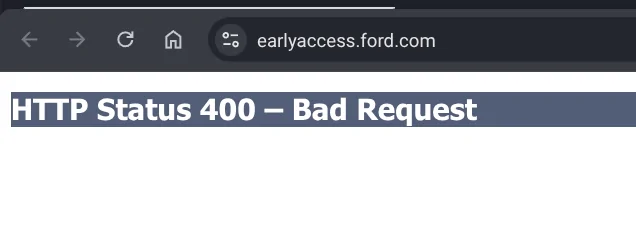 Ford Mustang Mach-E FORD EARLY ACCESS PROGRAM email 1772805101544-2l