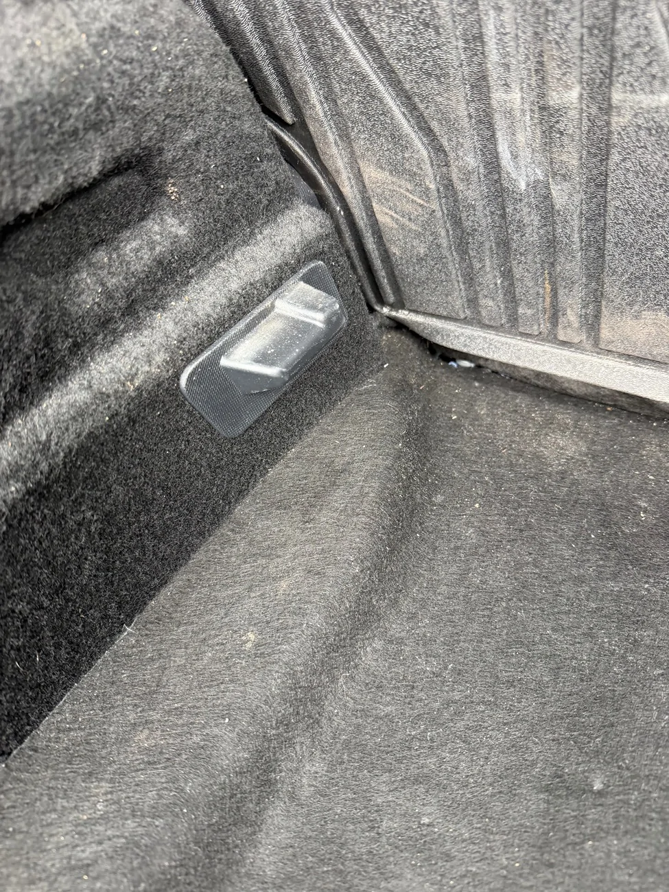 Ford Mustang Mach-E cargo floor support bracket IMG_1701
