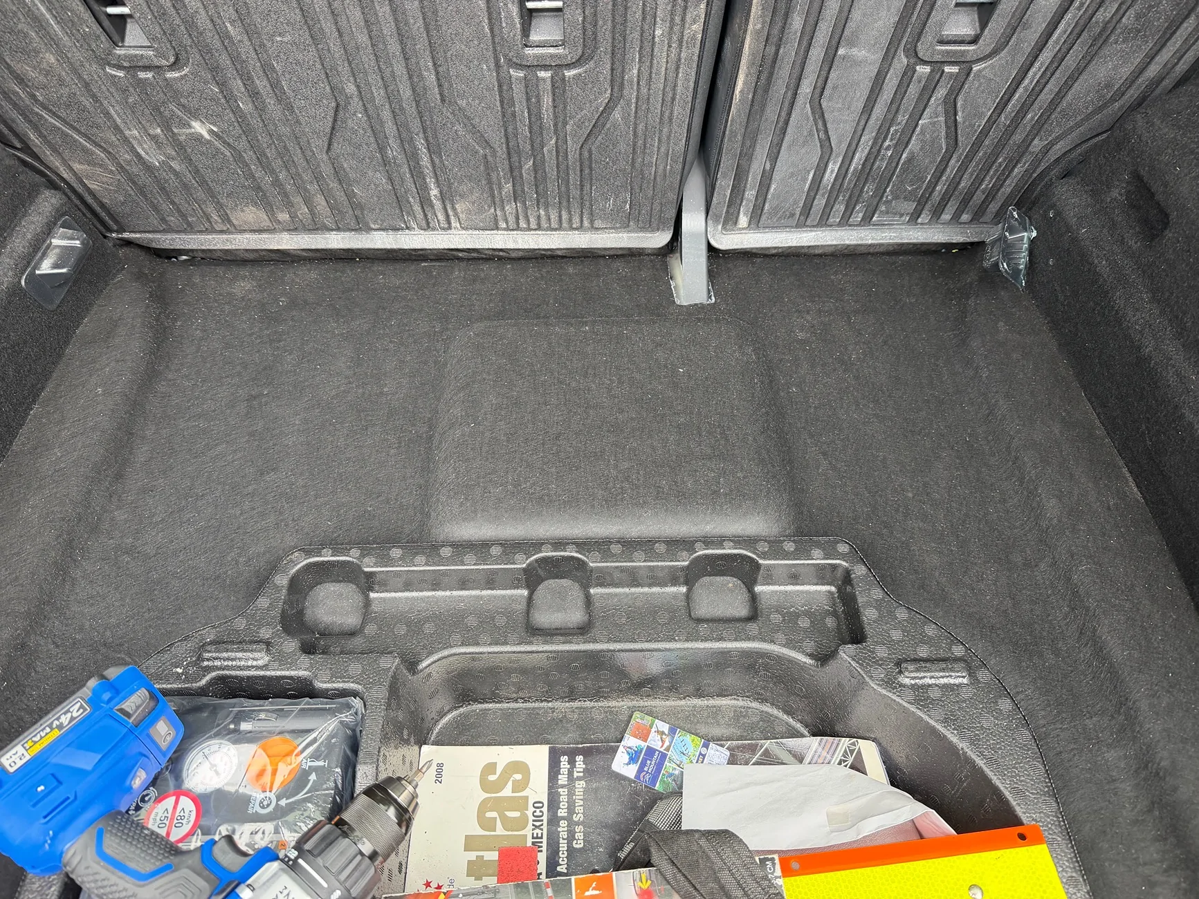 Ford Mustang Mach-E cargo floor support bracket IMG_1702