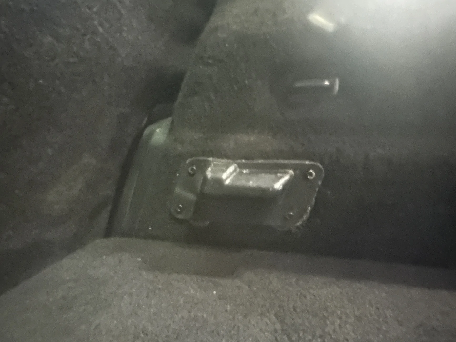 Ford Mustang Mach-E cargo floor support bracket IMG_0794