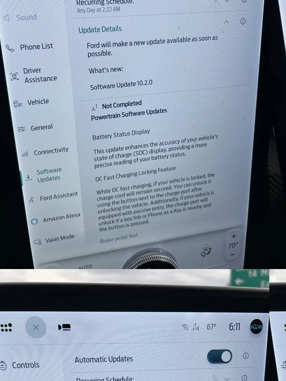 Ford Mustang Mach-E No software updates since September pic1