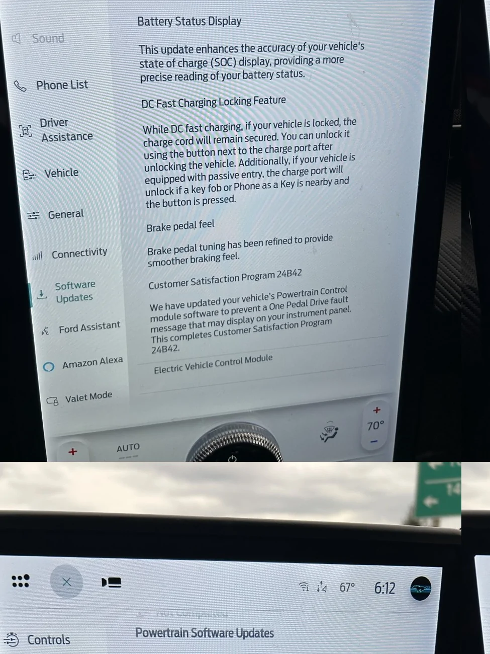 Ford Mustang Mach-E No software updates since September 2