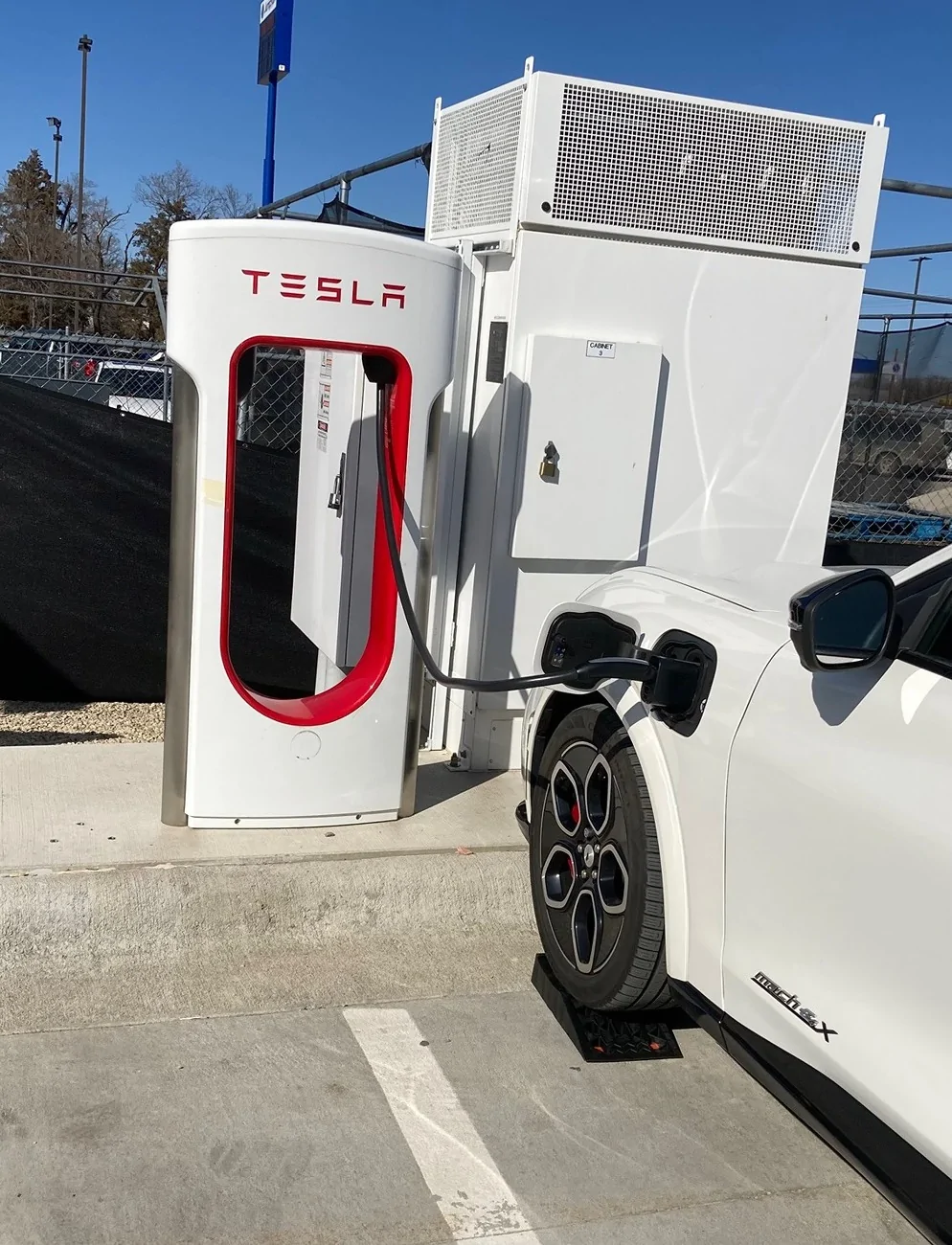 Car ramps for Tesla chargers.webp