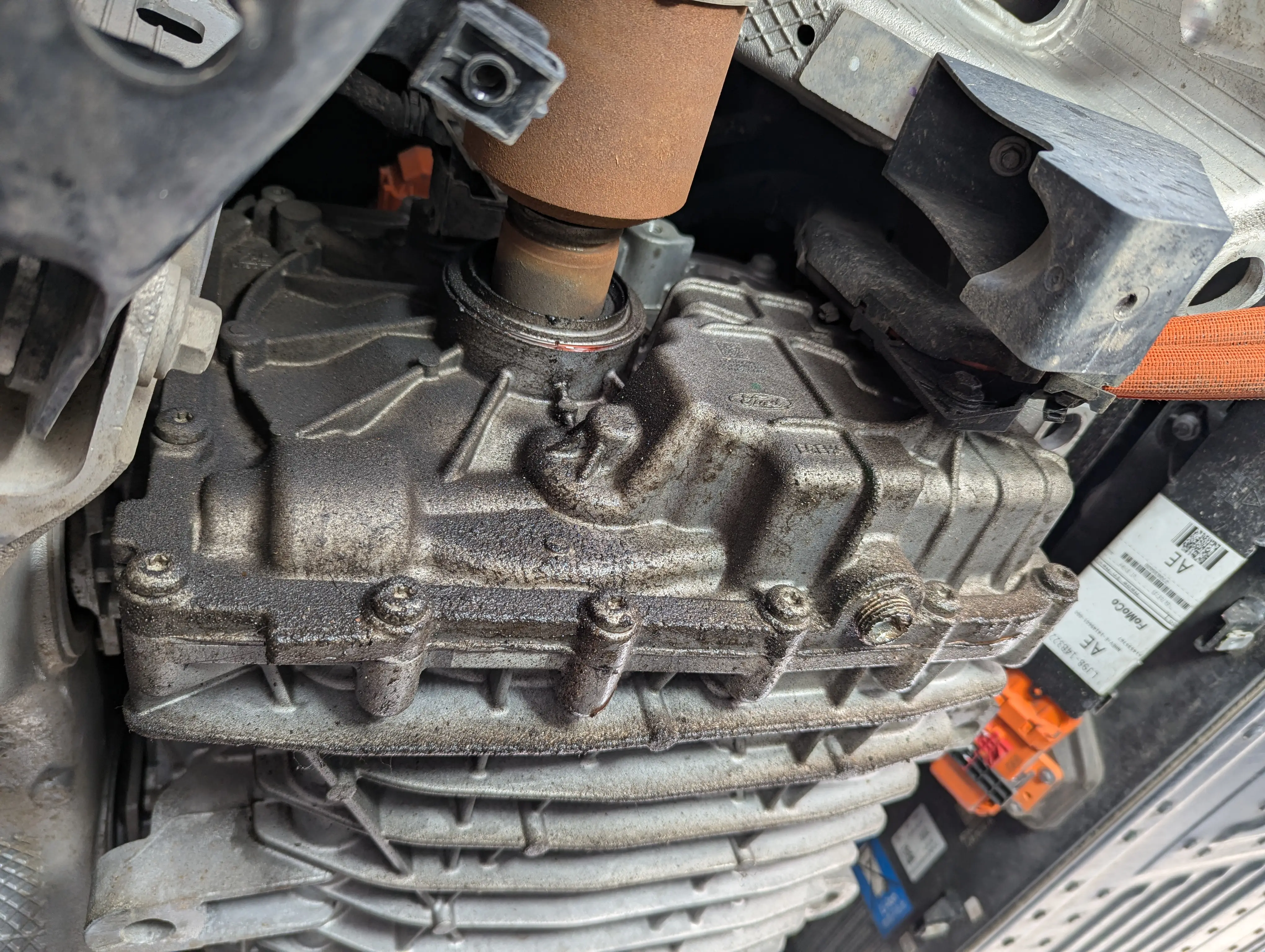 Ford Mustang Mach-E Leaking rear motor PXL_20260326_192455367
