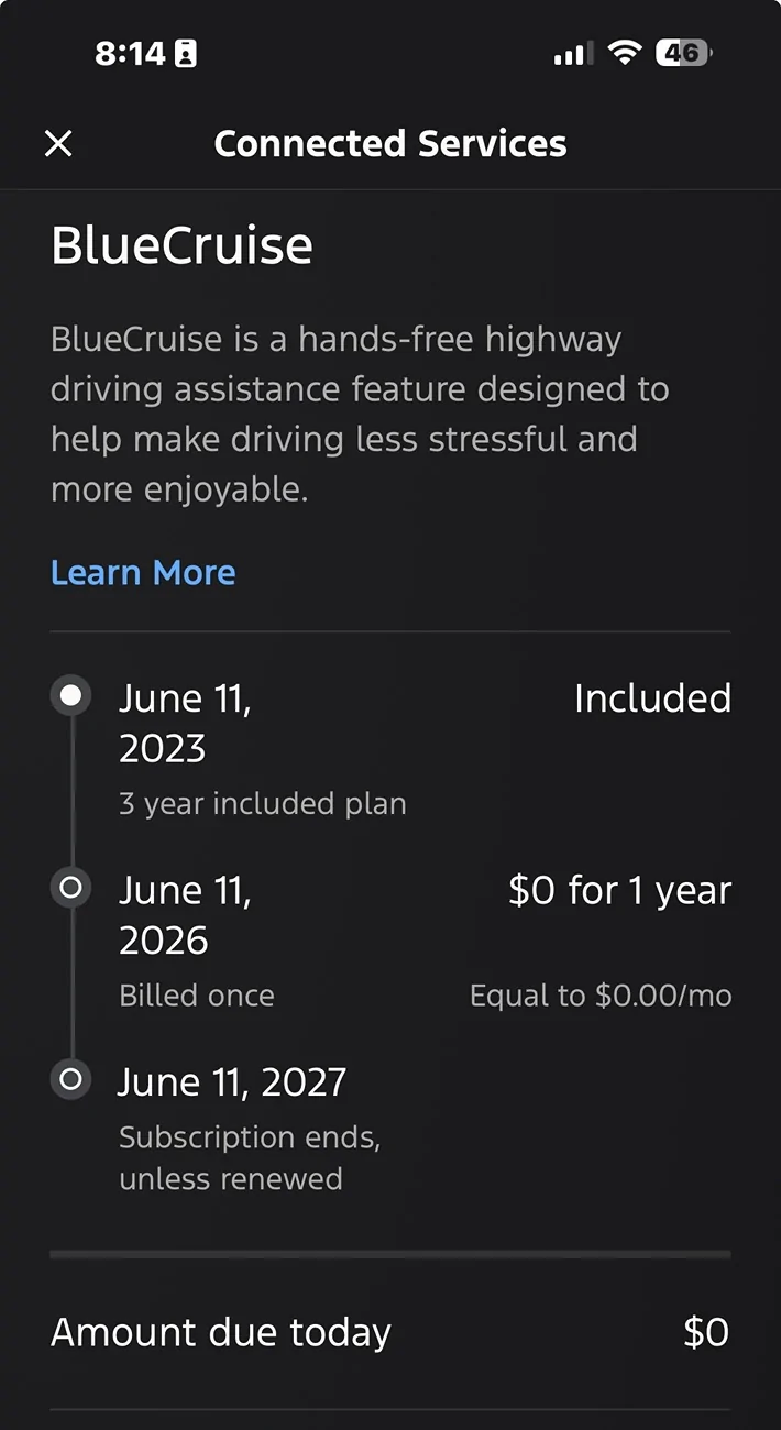 Ford Mustang Mach-E BlueCruise Usage Skyrockets 88% Screenshot 2026-03-21 at 8.14.54 AM