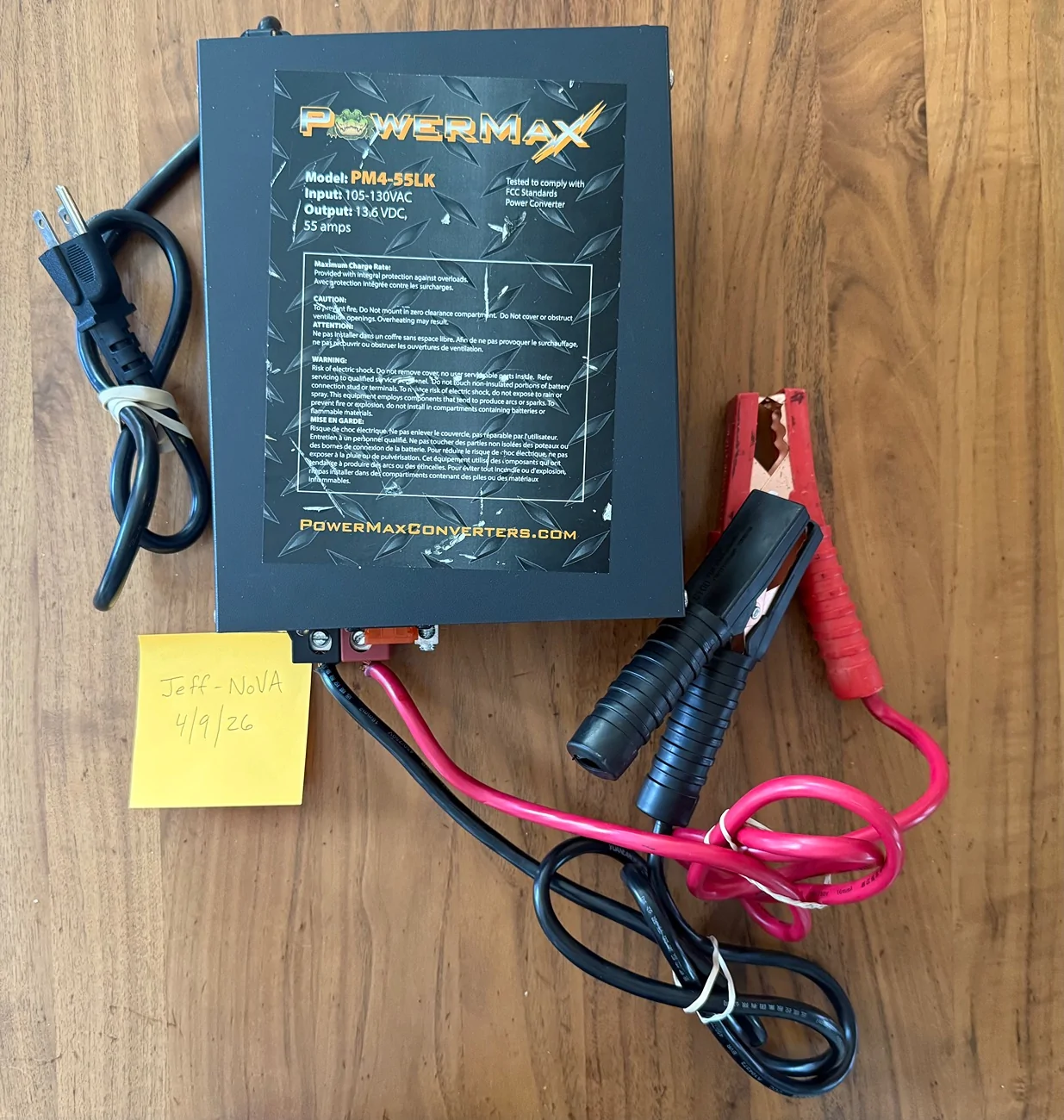 Ford Mustang Mach-E Powermax PM4 55 amp power supply IMG_0187