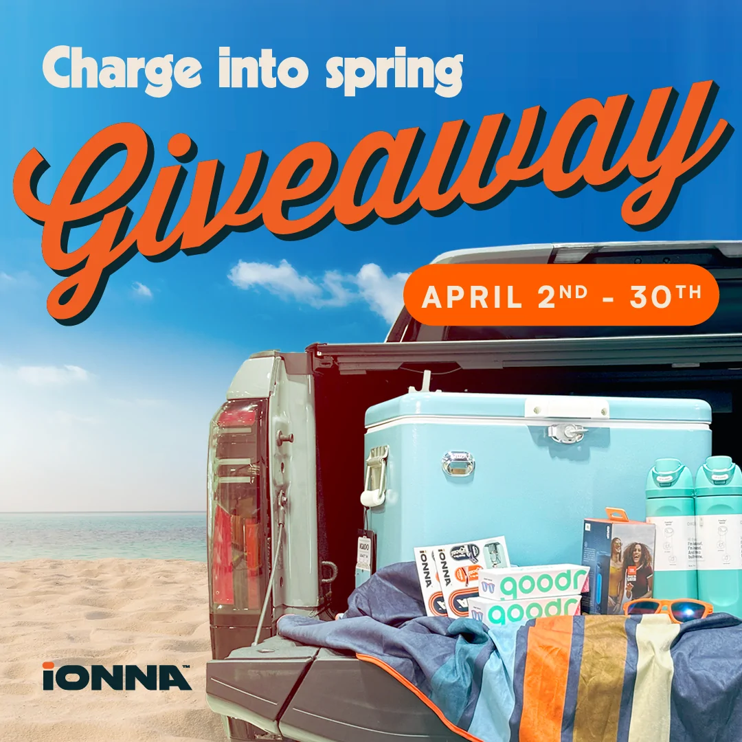 Ford Mustang Mach-E IONNA + BlueOval Network 26-04-GleamCampaign_2nd Post_Charge into spring -Square 1080x1080 2