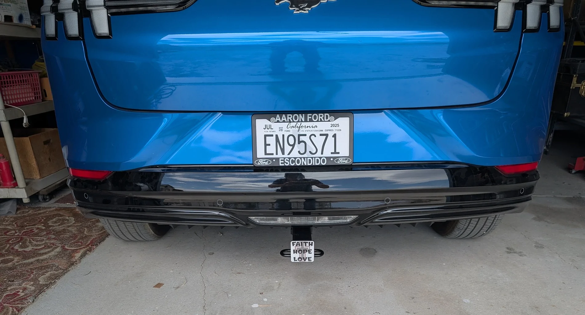 Ford Mustang Mach-E Installed Curt hitch PXL_20260425_204125464.MP