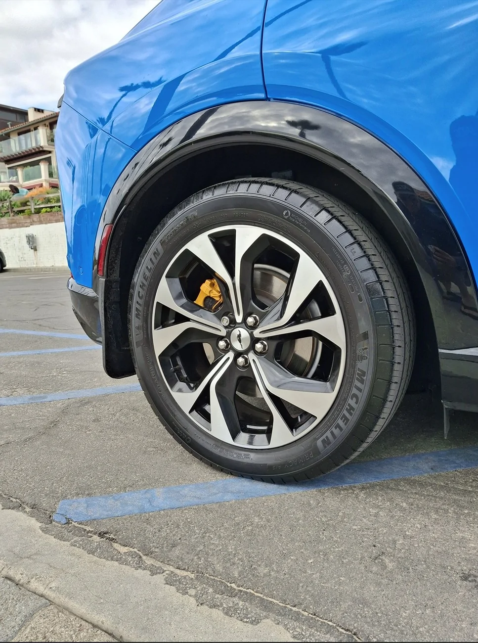 Ford Mustang Mach-E Painted Calipers - Cyber Orange! Caliper 3