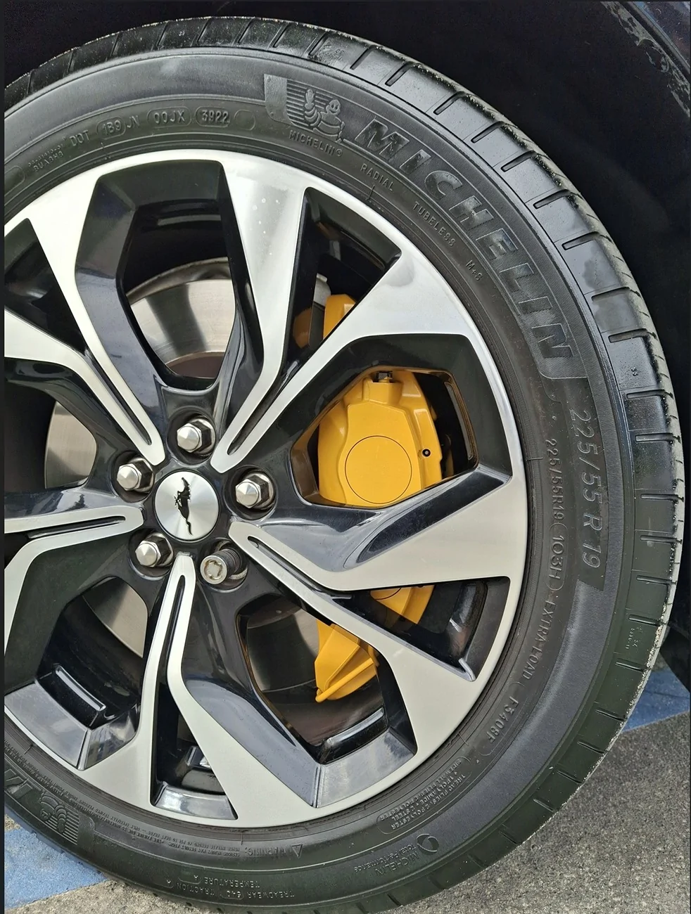 Ford Mustang Mach-E Painted Calipers - Cyber Orange! Caliper 4