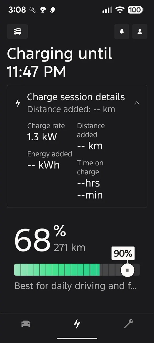 Ford Mustang Mach-E Ford App Charging Issue Screenshot_20260518-030816