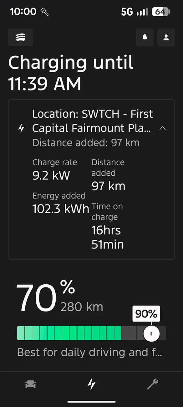 Ford Mustang Mach-E Ford App Charging Issue Screenshot_20260518-100047