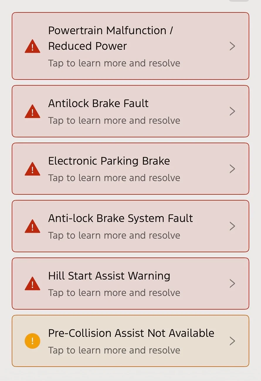 Ford Mustang Mach-E Multiple Warnings/Faults IMG_9169