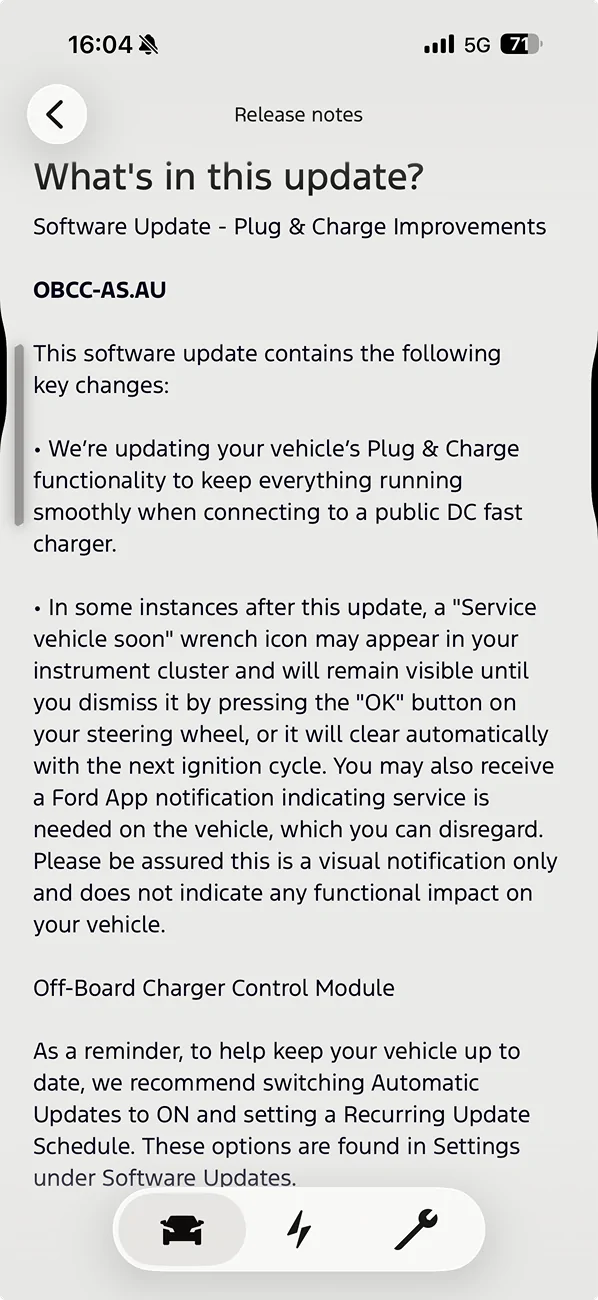 Ford Mustang Mach-E HELP - Multiple fault warnings after latest OTA 1779289650363-u2
