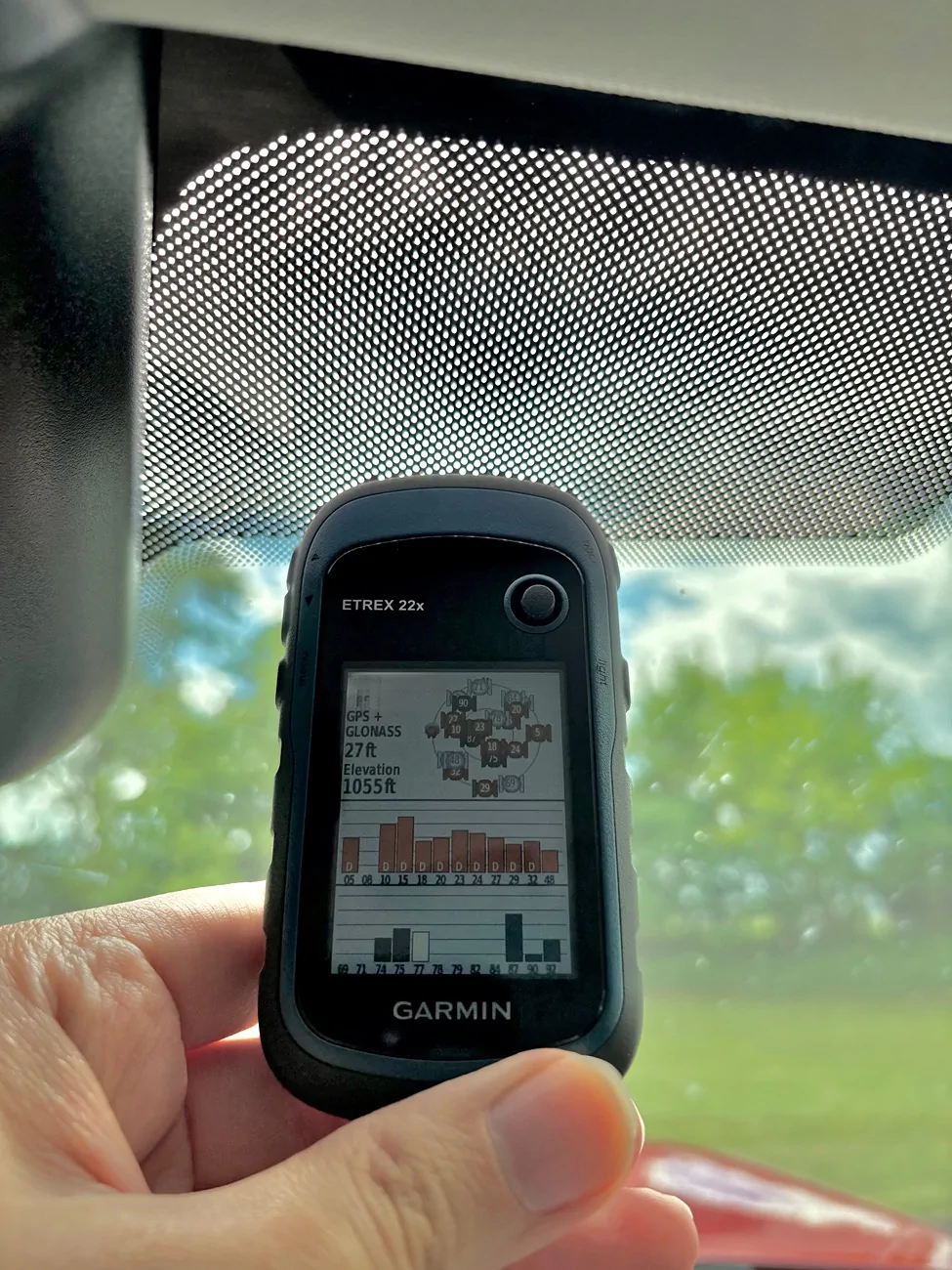 Ford Mustang Mach-E 2022 Mach-E Causing Dashcam GPS Interference Near Rearview Mirror? Comparison with 2025 IMG_2184