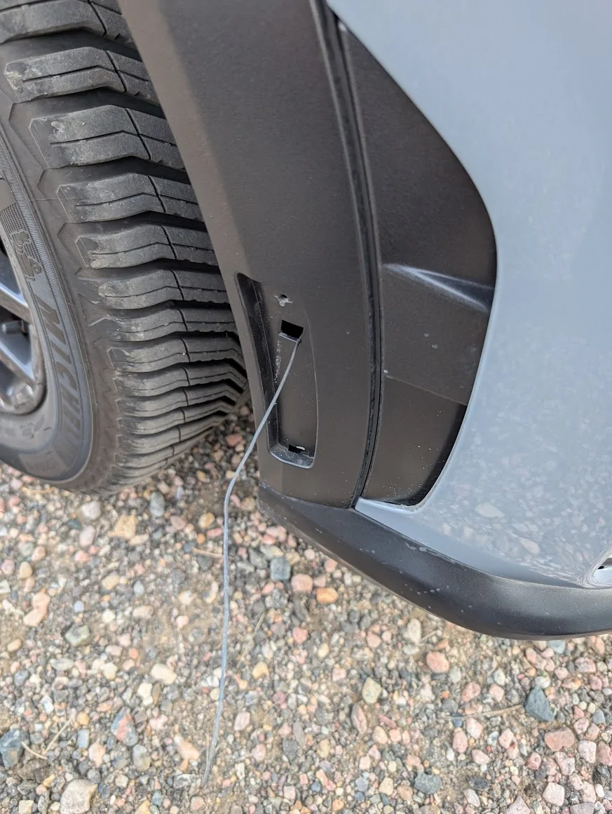 Ford Mustang Mach-E New Side Markers! front_wire_pull