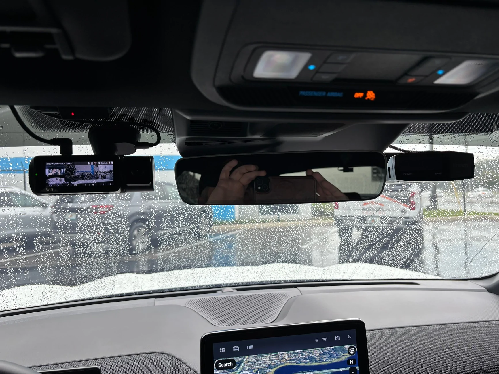 Ford Mustang Mach-E 2026 MirrorTap for Radar Detector IMG_6221