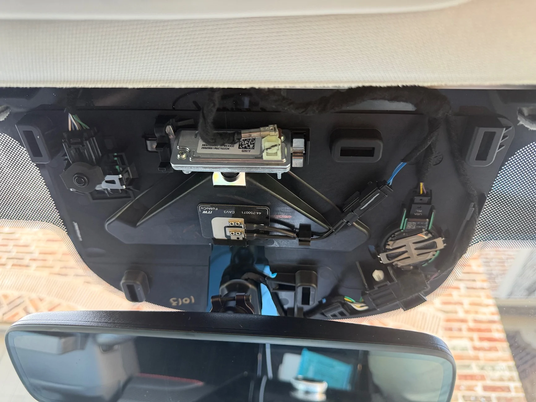 Ford Mustang Mach-E 2026 MirrorTap for Radar Detector IMG_2101