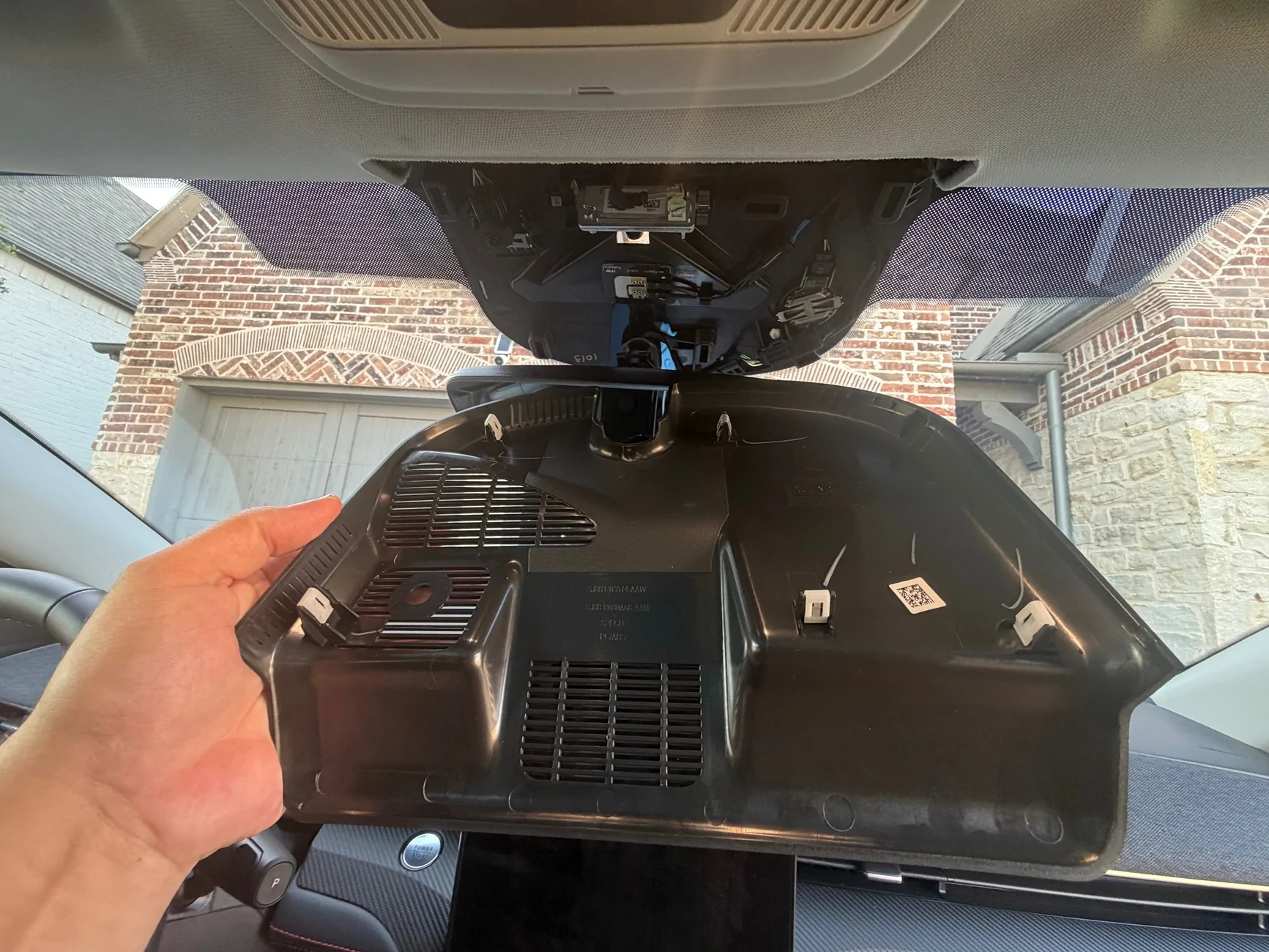 Ford Mustang Mach-E 2026 MirrorTap for Radar Detector IMG_2102