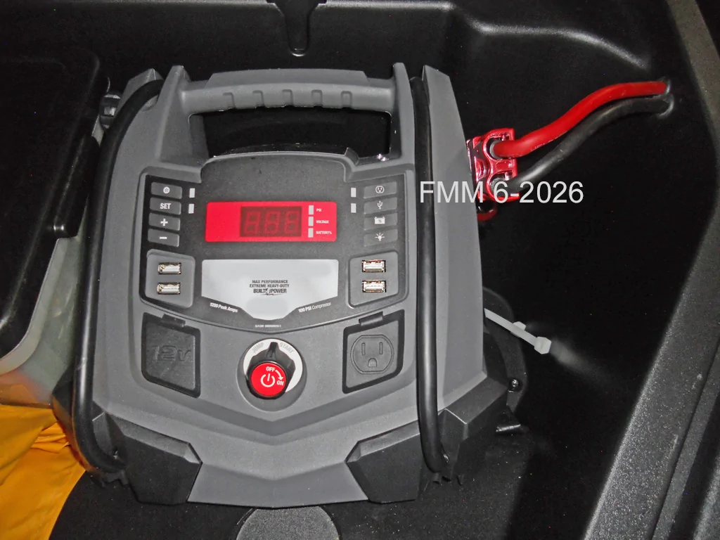 Ford Mustang Mach-E The Almost Ultimate 12 Volt Battery Backup System 1. Jump Starter SW