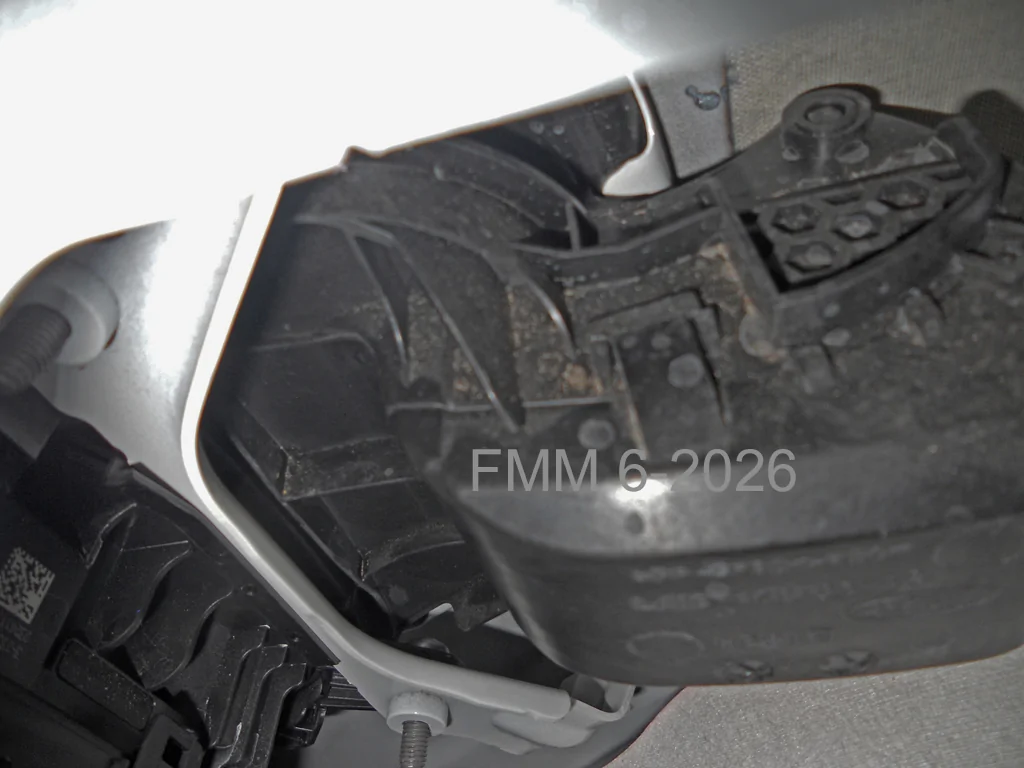 Ford Mustang Mach-E The Almost Ultimate 12 Volt Battery Backup System Charge Port Rear SW