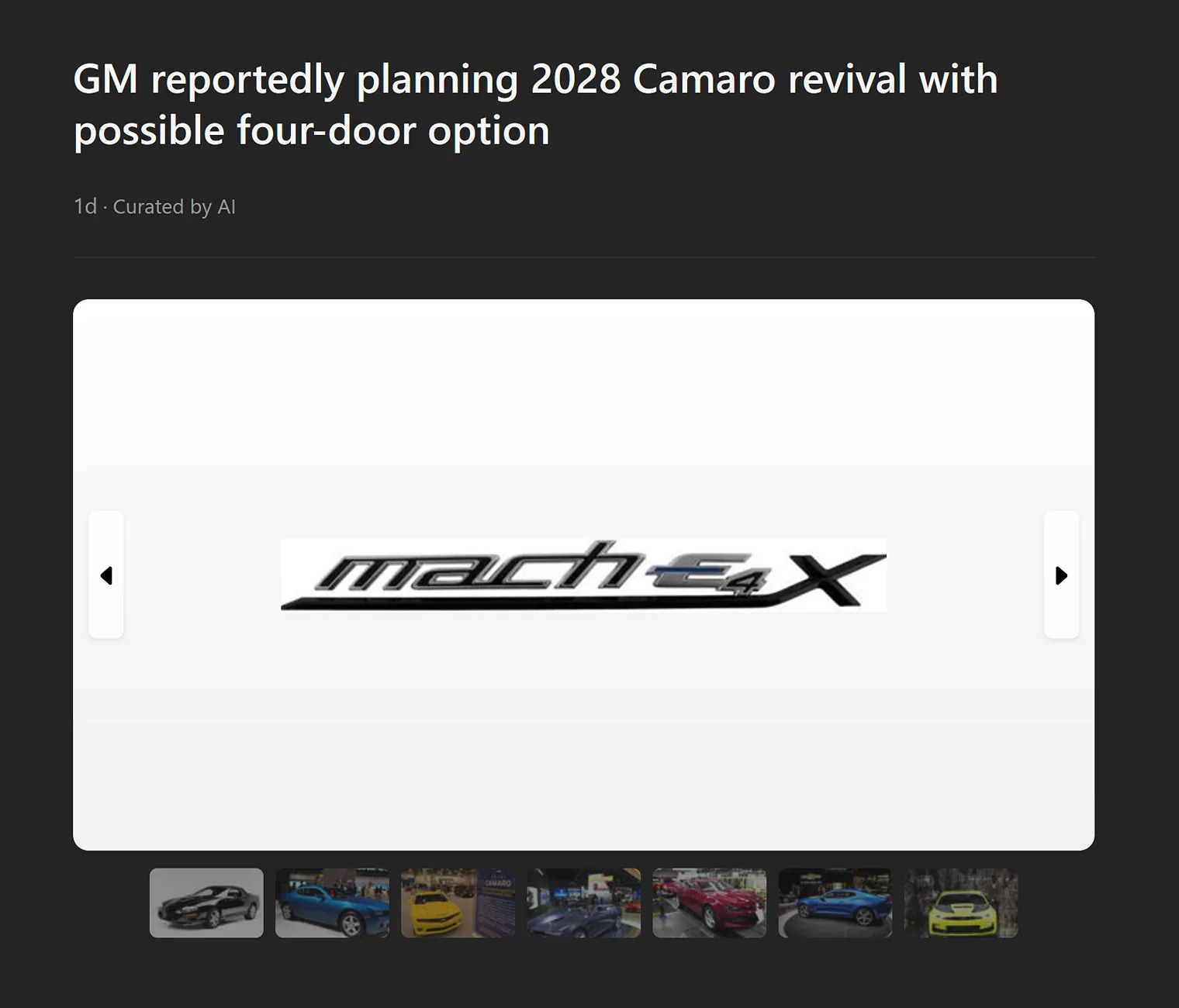 Ford Mustang Mach-E Mach-E Will Not Migrate to Universal EV Platform 1782003894364-r
