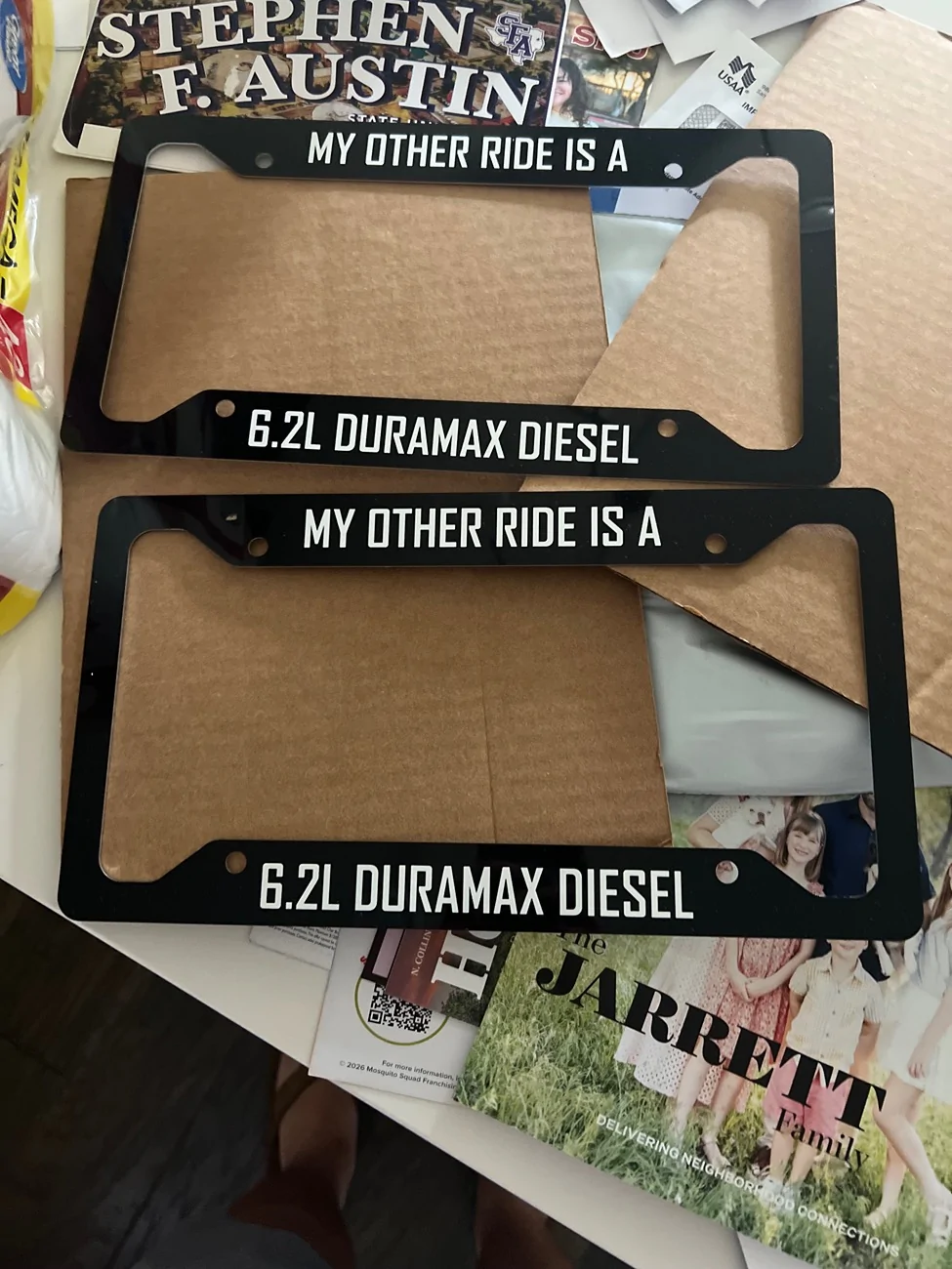 Ford Mustang Mach-E License Plate Holder 80368949554__78DBAFF7-611B-4D42-802C-19A406E16530