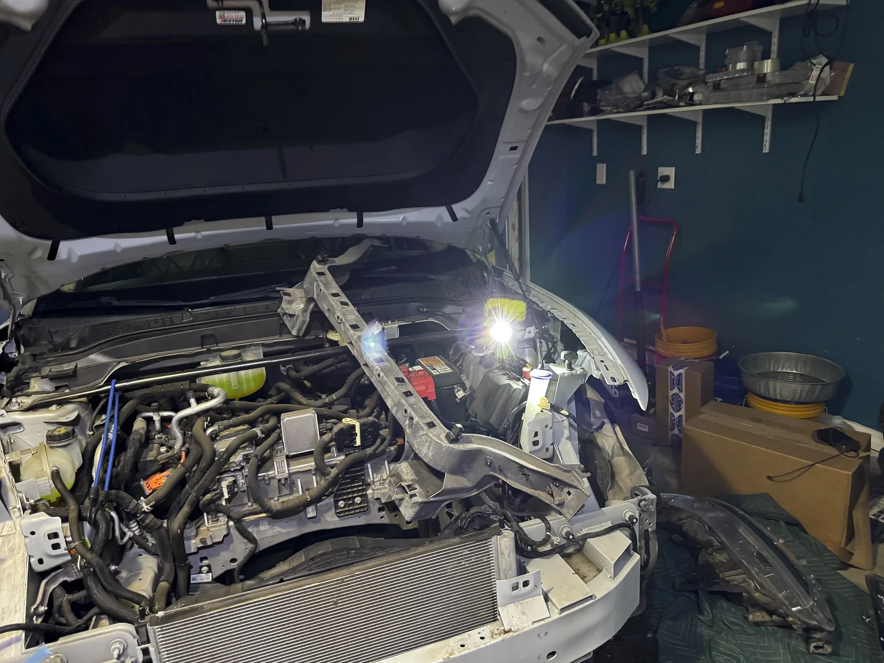 Ford Mustang Mach-E Condenser Replacement experience IMG_2813