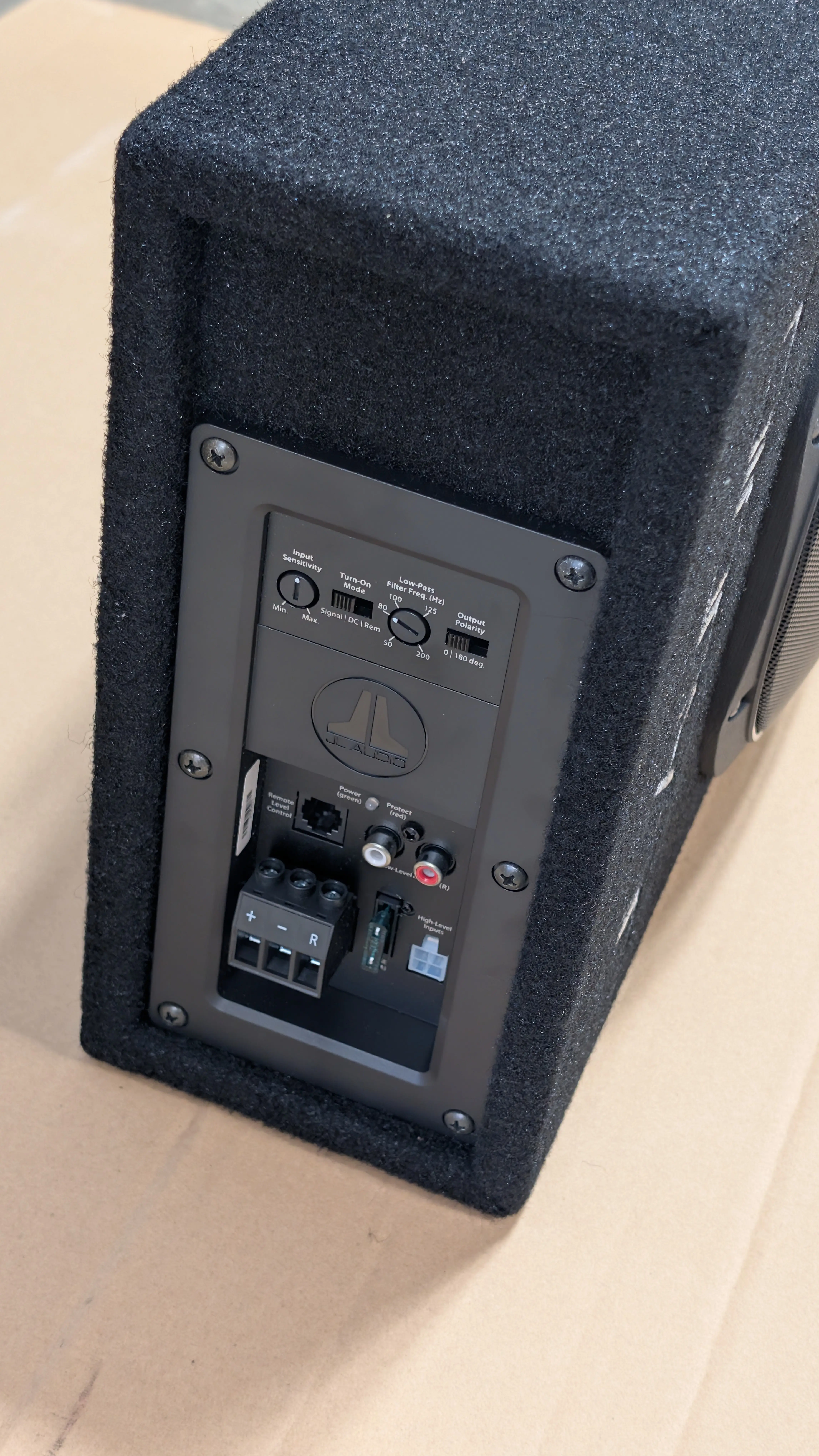 Ford Mustang Mach-E New 10" JL Audio   Powered Sub PXL_20260719_175216485