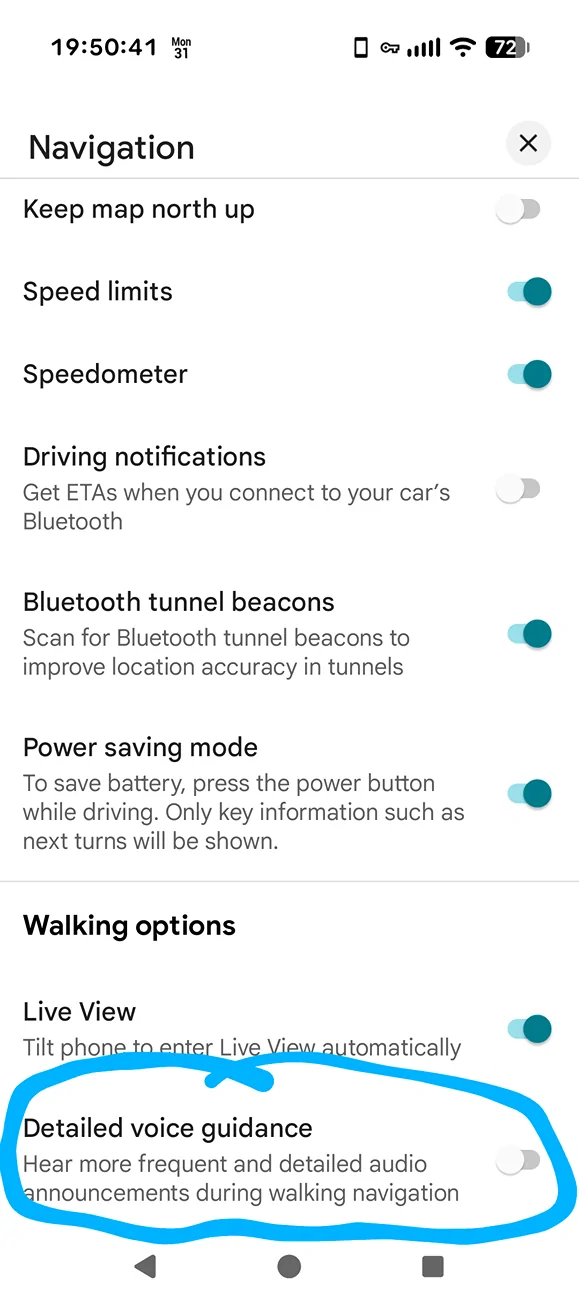 Ford Mustang Mach-E Avoiding Dumbed Down Spoken Directions in Android Google Maps 3030