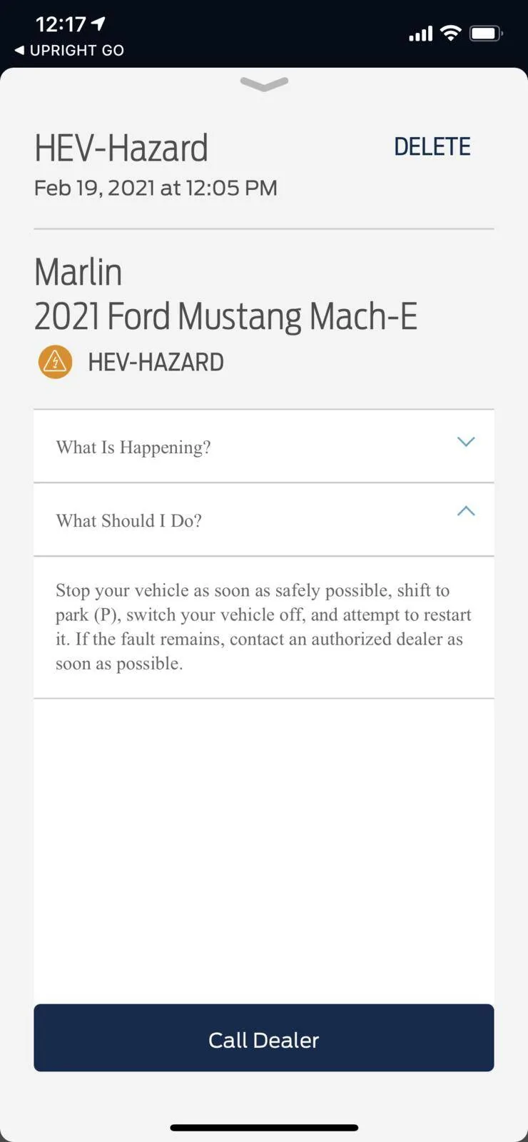 Ford Mustang Mach-E Marlin's Dead Low Voltage Battery (LVB) -- Followed by Stuck in Park 03577E11-F0F2-4BA3-8F06-D413523D26D5