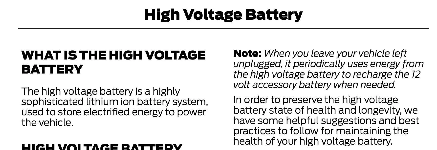 Ford Mustang Mach-E Mach-E Extended Range Battery buffers and DCFC limits Screen Shot 2021-02-20 at 6.16.04 AM