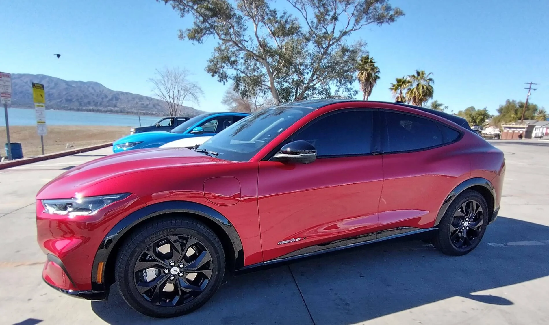 Ford Mustang Mach-E RAPID RED METALLIC Mach-E Photos 1613955845368