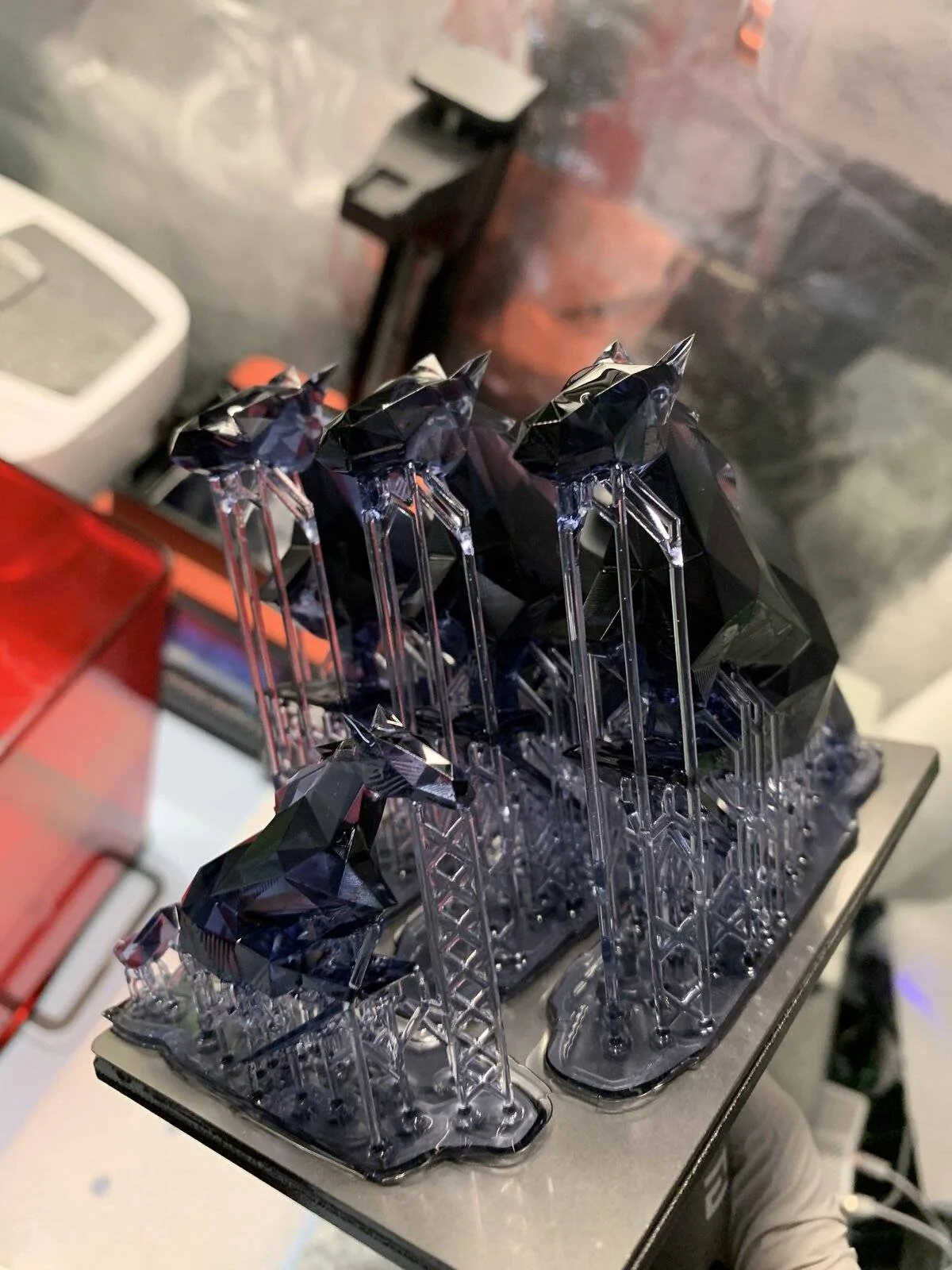 Ford Mustang Mach-E Received a Mach-E First Edition surprise gift! 3D printed fractal pony with VIN display. 856FAC99-EAB2-48B7-9A6A-5B2797DD4CC5