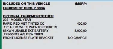 Ford Mustang Mach-E Front License Plate Bracket Delete - Does it work? 1614024849018
