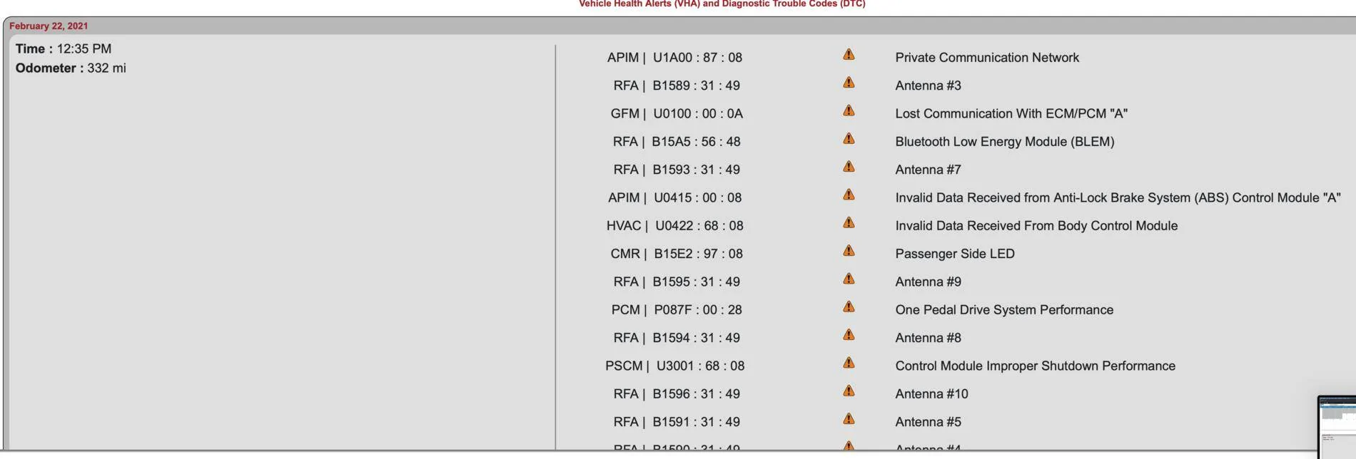 Ford Mustang Mach-E Software Bugs & Features I Want Screen Shot 2021-02-22 at 4.36.55 PM