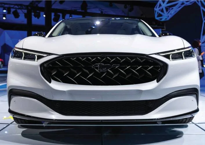 Ford Mustang Mach-E Grille Wrap mock-ups 264292489