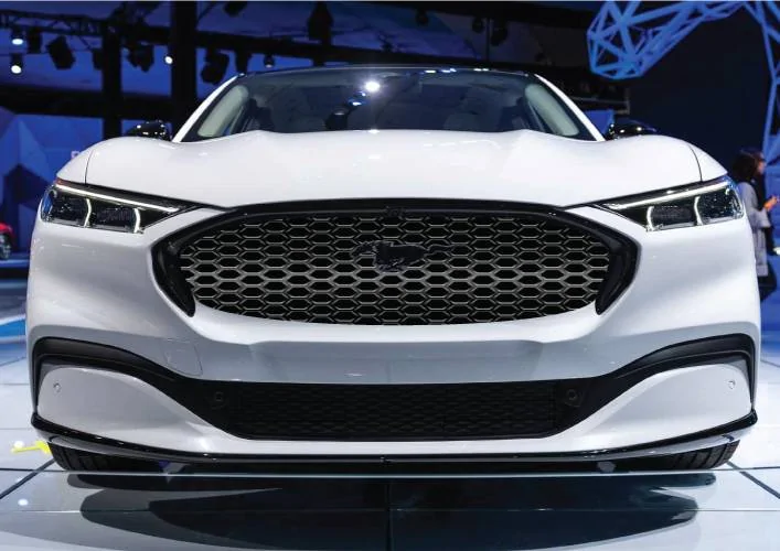 Ford Mustang Mach-E Grille Wrap mock-ups 279172517