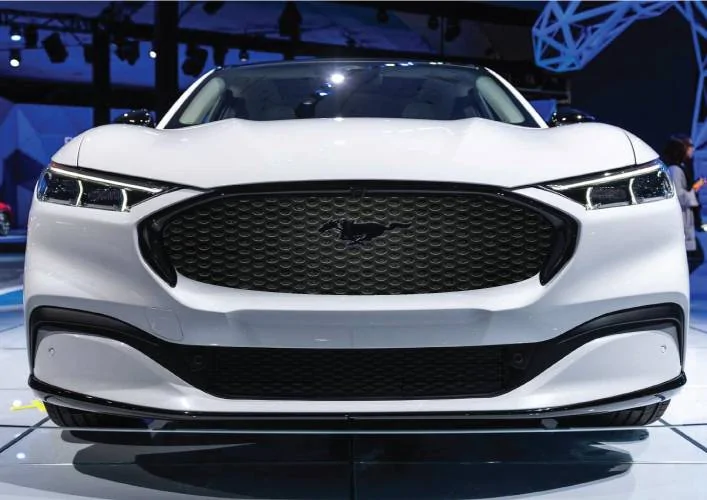 Ford Mustang Mach-E Grille Wrap mock-ups 309074766