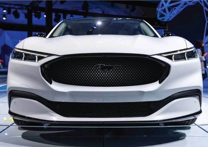 Ford Mustang Mach-E Grille Wrap mock-ups 401531562