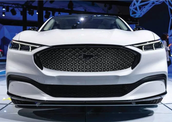 Ford Mustang Mach-E Grille Wrap mock-ups 407039270