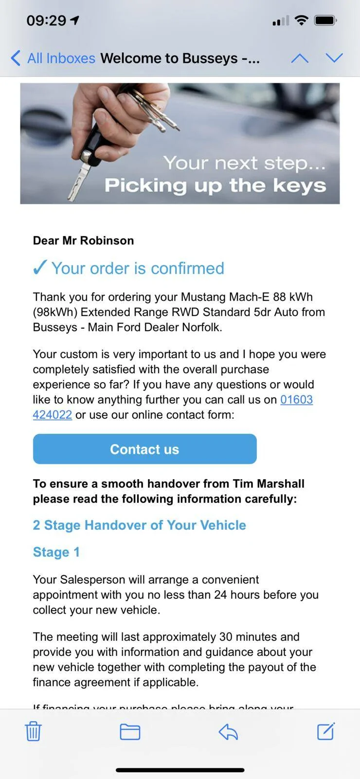 Ford Mustang Mach-E UK Customers 23891ED2-9A5C-4939-B3AC-2F1021479E8D