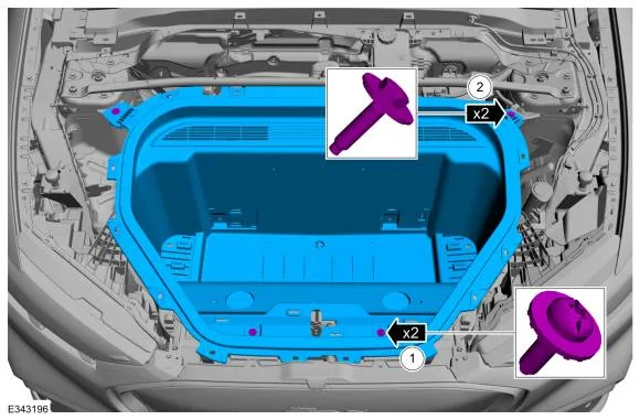 Ford Mustang Mach-E Official Instructions to Replace the 12V Battery (LVB) 0.11