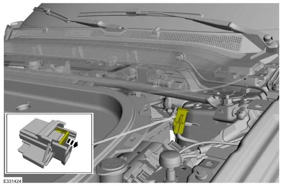 Ford Mustang Mach-E Official Instructions to Replace the 12V Battery (LVB) 10